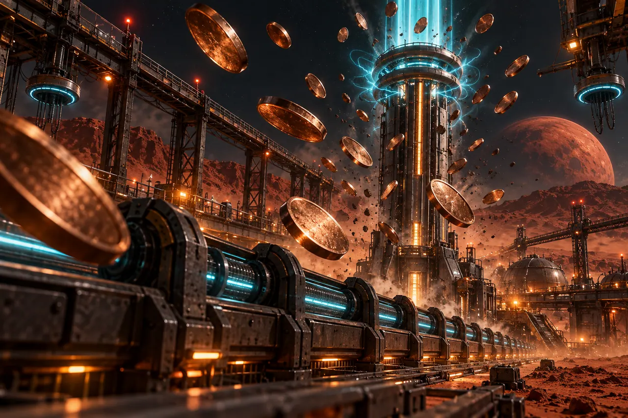 Original field-art illustration for Coin Strike: Hold and Win